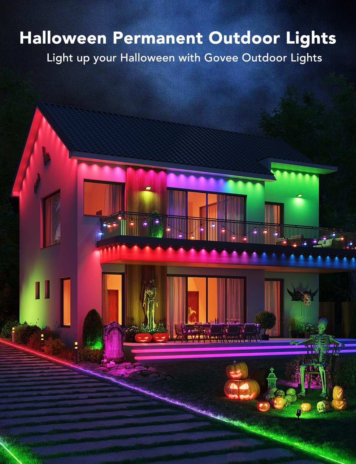 Transform Your Outdoor Space with Govee Permanent Outdoor Lights: The Ultimate RGBIC Solution for Festive & Year-Round Ambiance